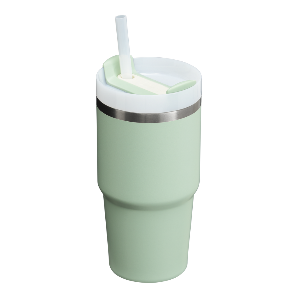 Insulated Travel The Quencher H2.0 Flowstate Tumbler D030T - Double-Wall Vacuum Insulated Travel Tumbler with Straw Detail