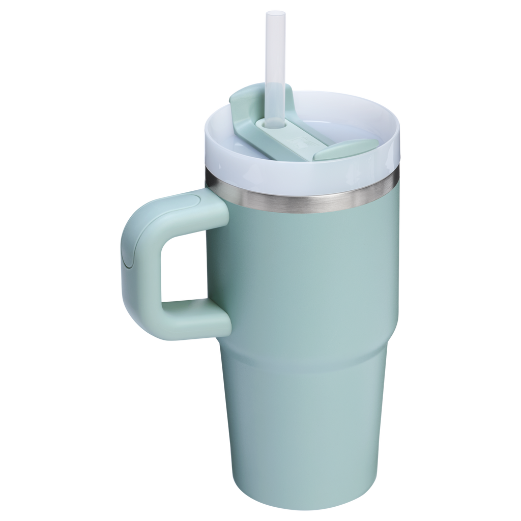 Insulated Travel The Quencher H2.0 Flowstate Tumbler D030T - Double-Wall Vacuum Insulated Travel Tumbler with Straw Detail