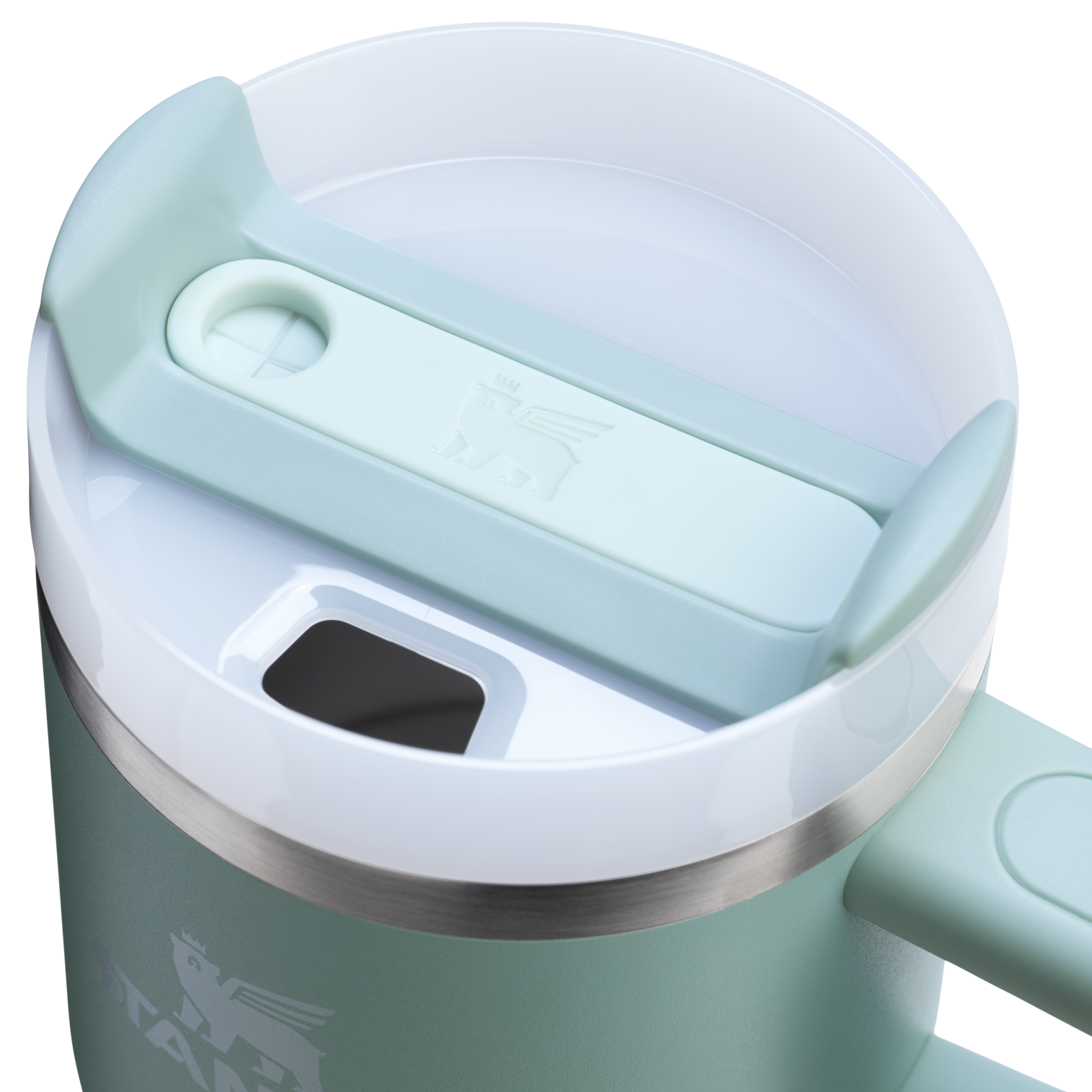 Insulated Travel The Quencher H2.0 Flowstate Tumbler D030T - Double-Wall Vacuum Insulated Travel Tumbler with Straw Detail