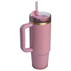 Car-Cup Friendly The Quencher H2.0 Flowstate Tumbler D051L - Premium Stainless Steel Straw Cup for All-Day Hydration Detail