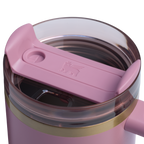 Splash-Resistant FlowState The Quencher H2.0 Flowstate Tumbler | Stanley Create D331C - Premium Stainless Steel Straw Cup for All-Day Hydration Detail