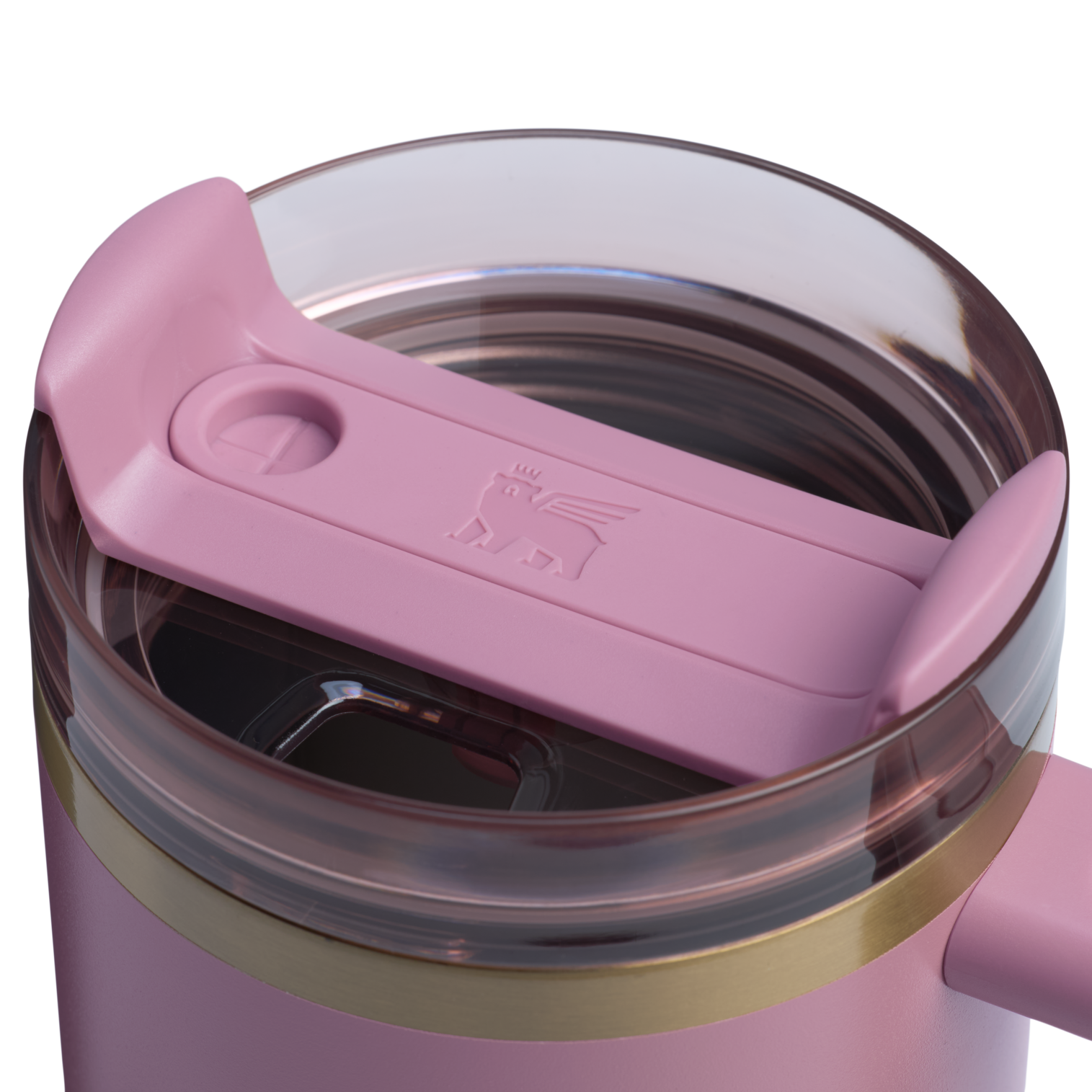 Car-Cup Friendly The Quencher H2.0 Flowstate Tumbler D051L - Premium Stainless Steel Straw Cup for All-Day Hydration Detail