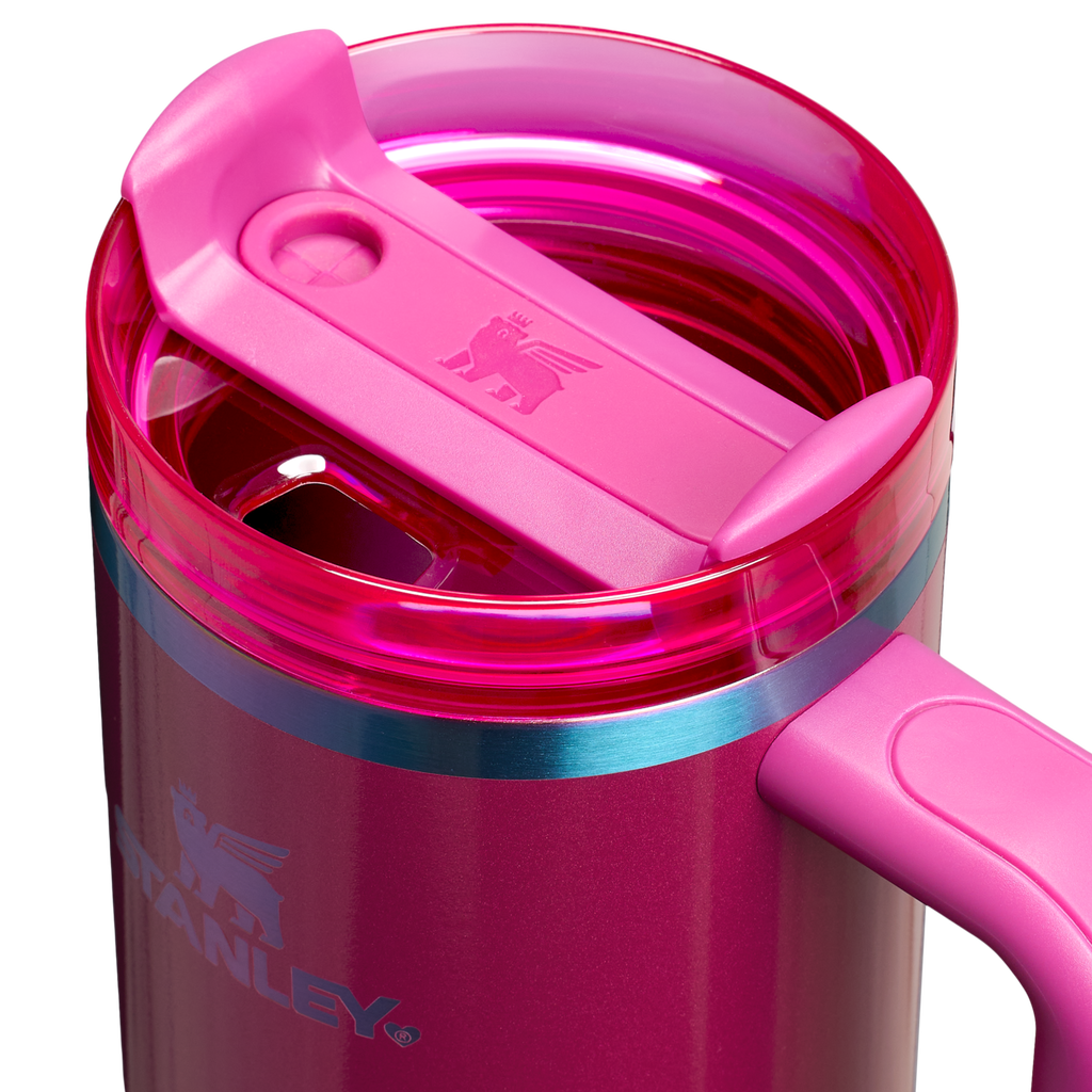 Car-Cup Friendly The Quencher H2.0 Flowstate Tumbler D051L - Premium Stainless Steel Straw Cup for All-Day Hydration Detail