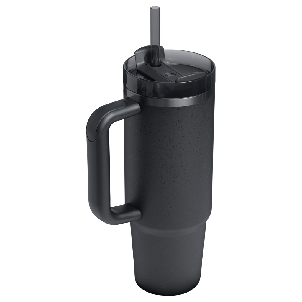 Splash-Resistant FlowState The Quencher H2.0 Flowstate Tumbler | Stanley Create D331C - Premium Stainless Steel Straw Cup for All-Day Hydration Detail