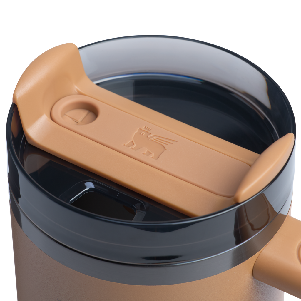 Car-Cup Friendly The Quencher H2.0 Flowstate Tumbler D051L - Premium Stainless Steel Straw Cup for All-Day Hydration Detail