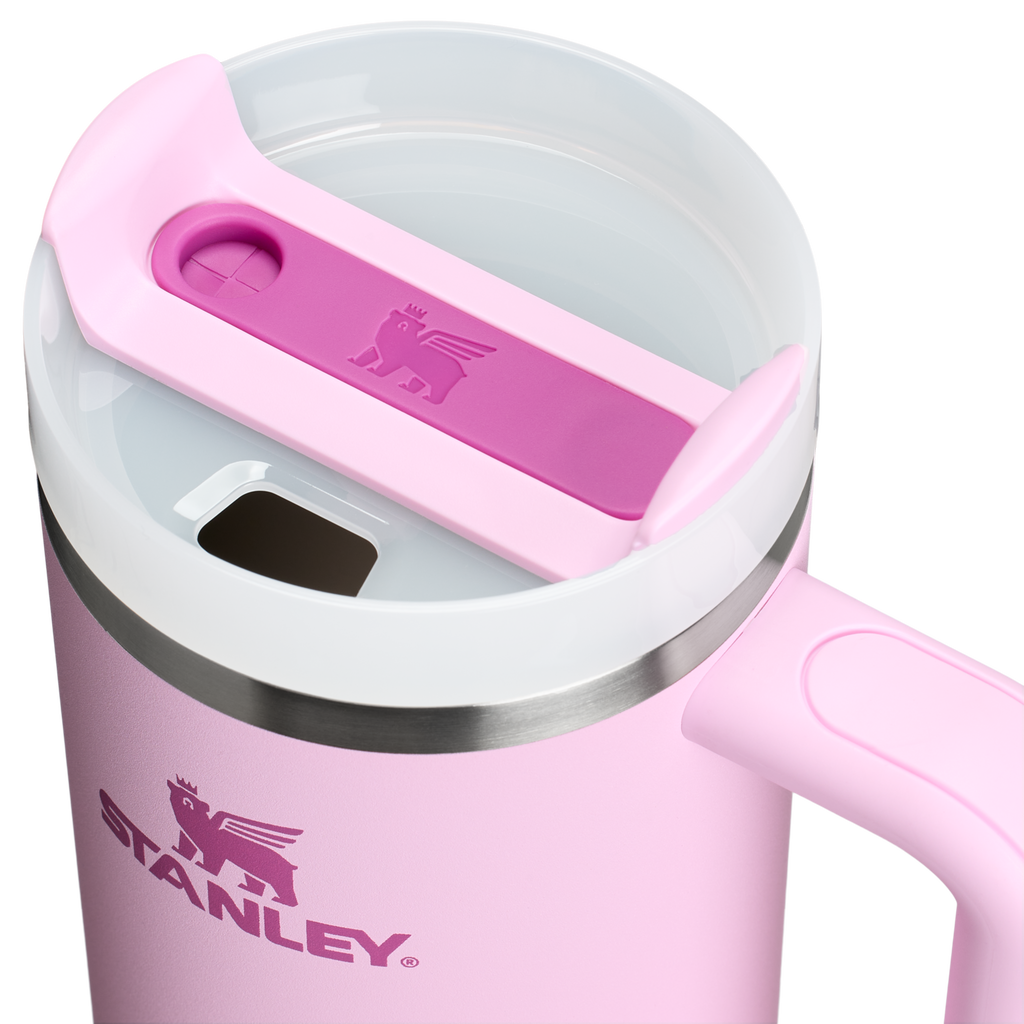 Car-Cup Friendly The Quencher H2.0 Flowstate Tumbler D051L - Premium Stainless Steel Straw Cup for All-Day Hydration Detail