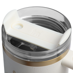 Car-Cup Friendly The Quencher H2.0 Flowstate Tumbler D051L - Premium Stainless Steel Straw Cup for All-Day Hydration Detail