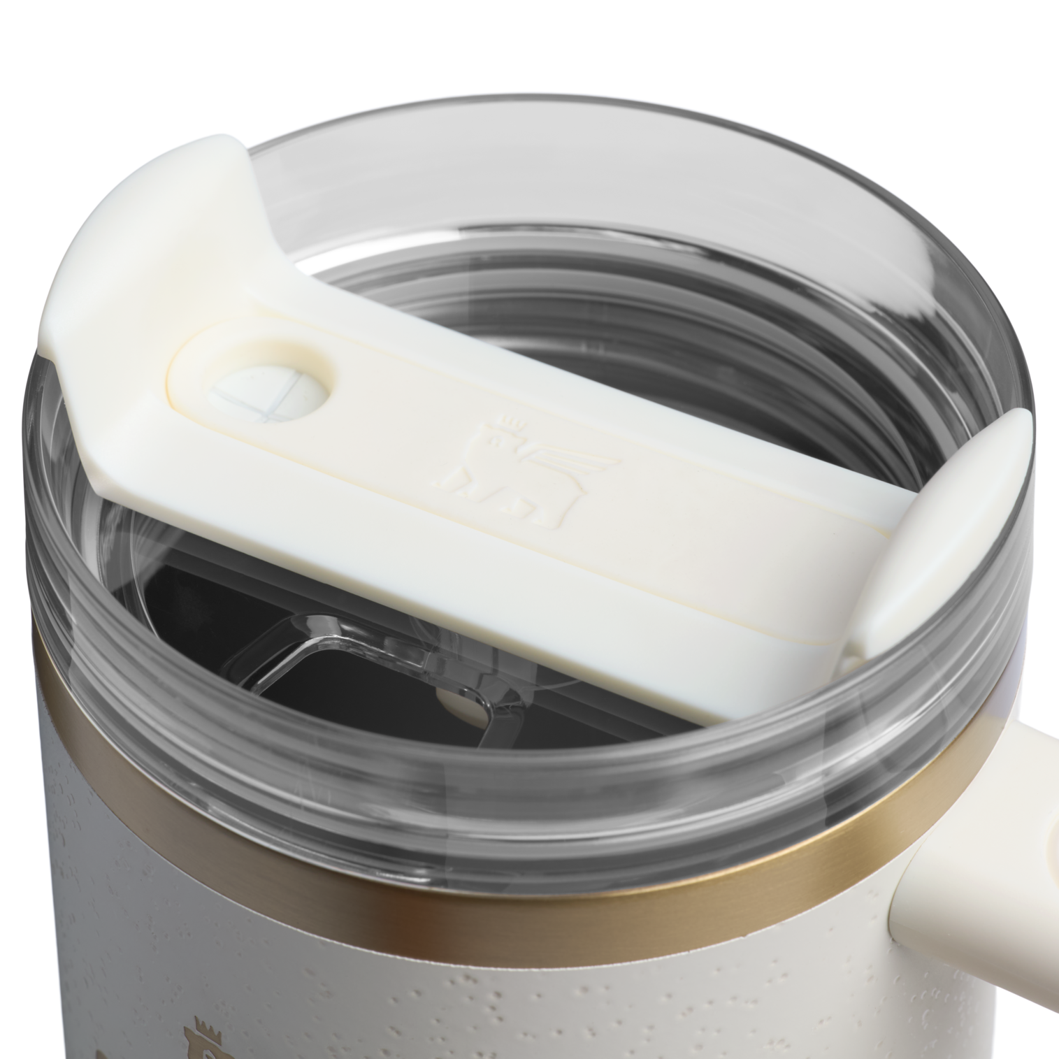 Splash-Resistant FlowState The Quencher H2.0 Flowstate Tumbler | Stanley Create D331C - Premium Stainless Steel Straw Cup for All-Day Hydration Detail