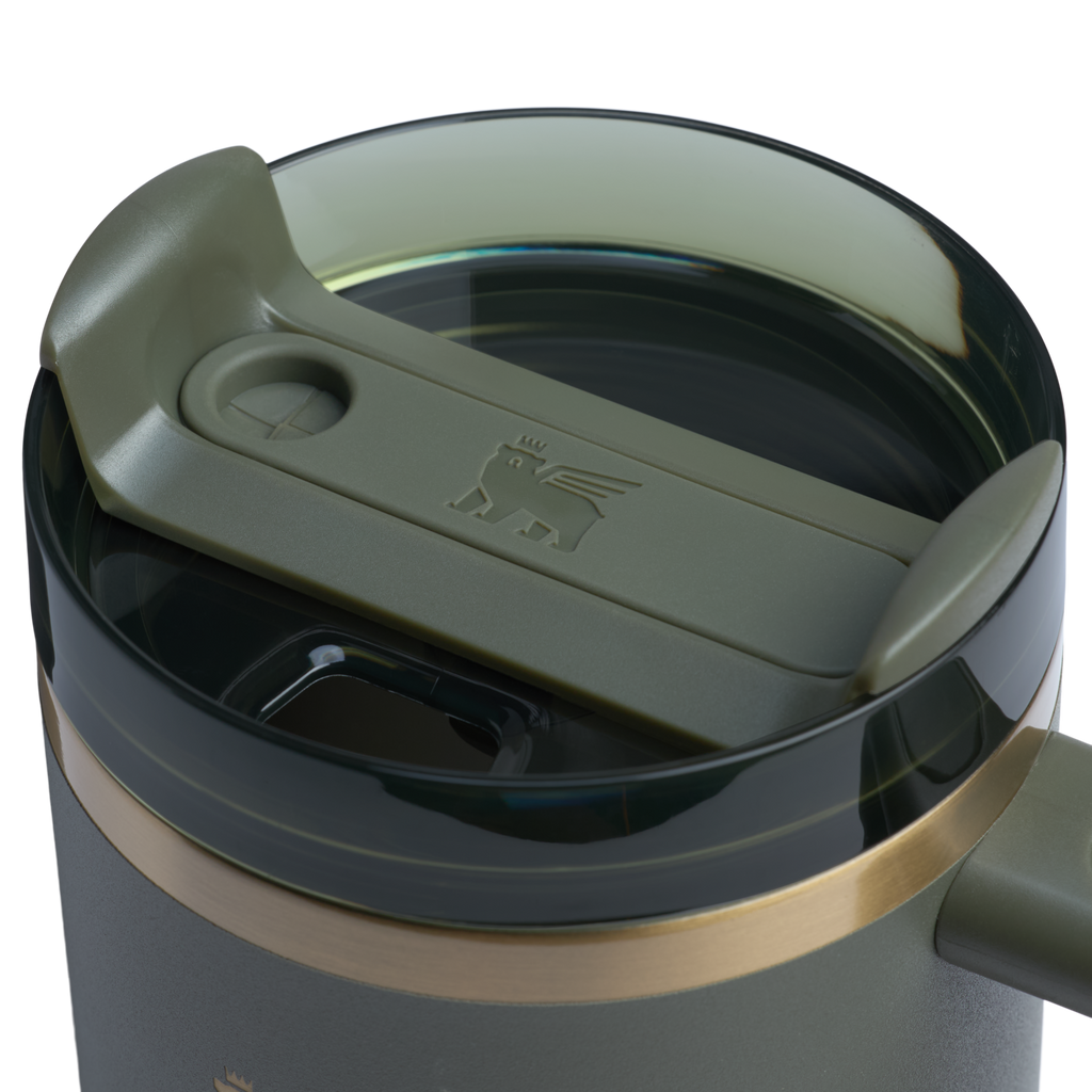 Car-Cup Friendly The Quencher H2.0 Flowstate Tumbler D051L - Premium Stainless Steel Straw Cup for All-Day Hydration Detail