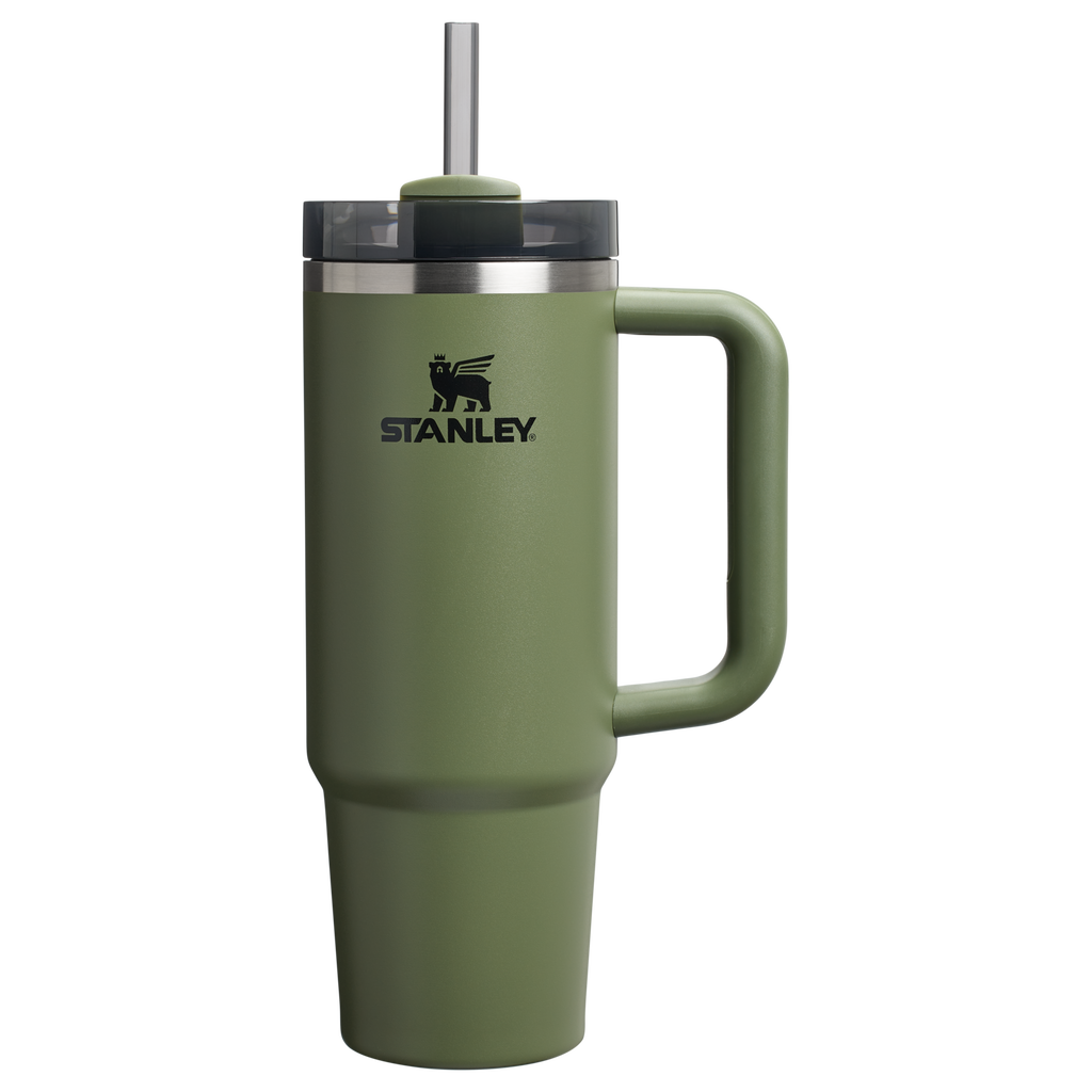 Insulated Travel The Quencher H2.0 Flowstate Tumbler D030T - Double-Wall Vacuum Insulated Travel Tumbler with Straw Detail