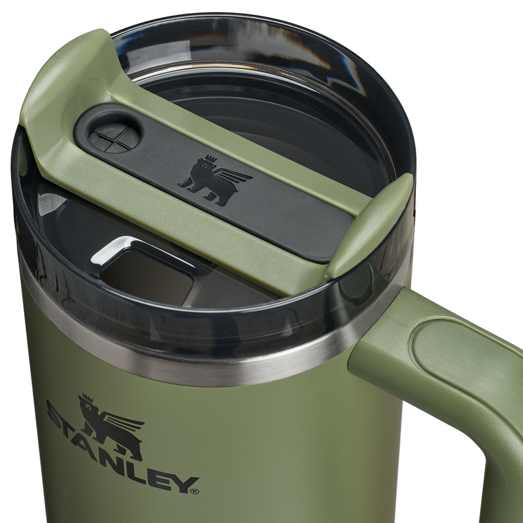 Insulated Travel The Quencher H2.0 Flowstate Tumbler D030T - Double-Wall Vacuum Insulated Travel Tumbler with Straw Detail