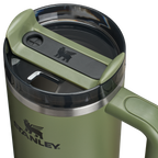 Insulated Travel The Quencher H2.0 Flowstate Tumbler D030T - Double-Wall Vacuum Insulated Travel Tumbler with Straw Detail