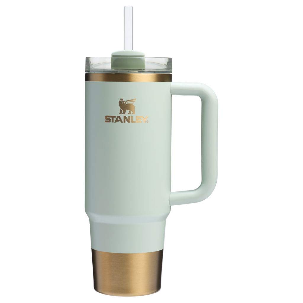 Splash-Resistant FlowState The Quencher H2.0 Flowstate Tumbler | Stanley Create D331C - Premium Stainless Steel Straw Cup for All-Day Hydration Detail