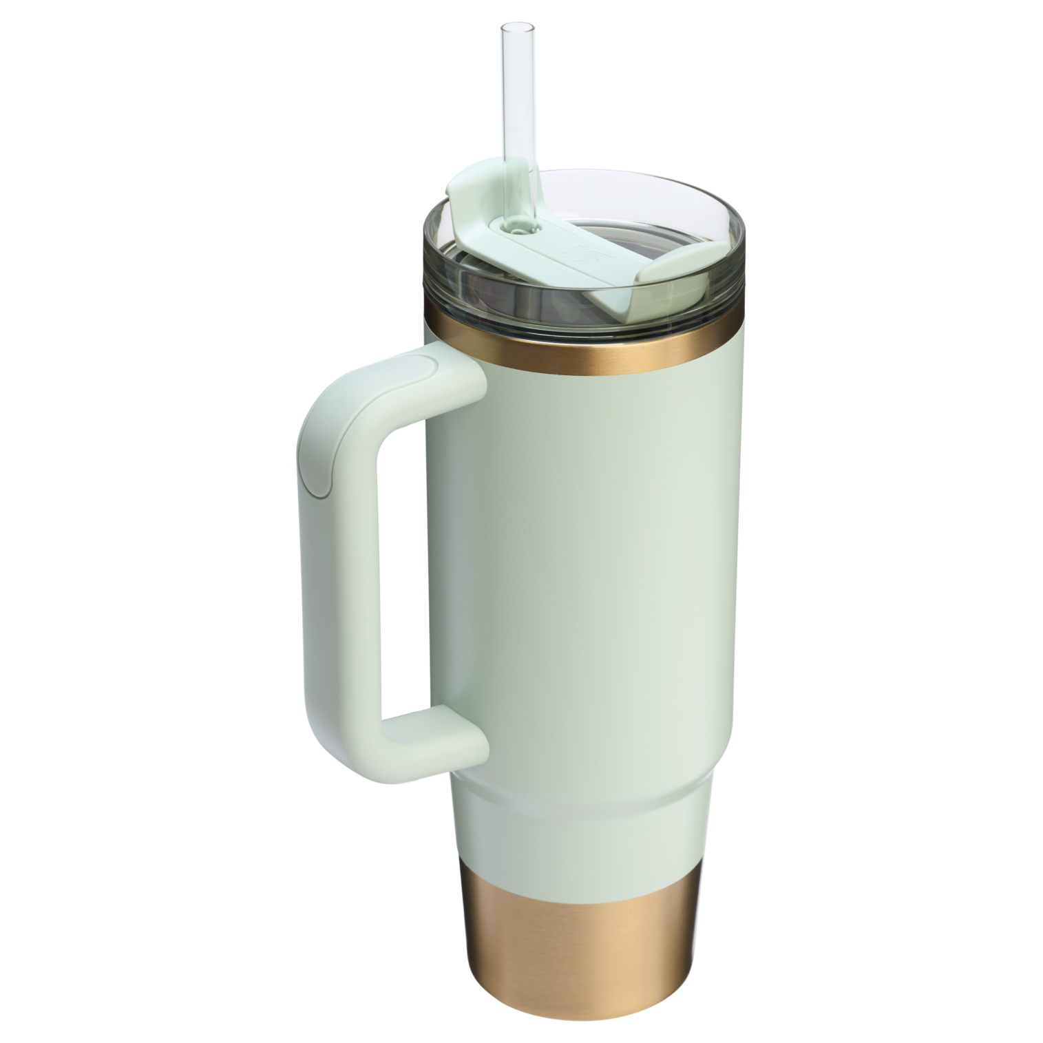 Splash-Resistant FlowState The Quencher H2.0 Flowstate Tumbler | Stanley Create D331C - Premium Stainless Steel Straw Cup for All-Day Hydration Detail