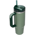 Car-Cup Friendly The Quencher H2.0 Flowstate Tumbler D051L - Premium Stainless Steel Straw Cup for All-Day Hydration Detail