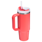 Insulated Travel The Quencher H2.0 Flowstate Tumbler D030T - Double-Wall Vacuum Insulated Travel Tumbler with Straw Detail