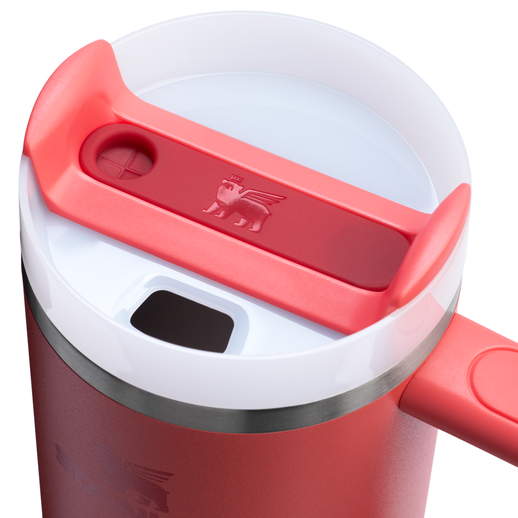 Insulated Travel The Quencher H2.0 Flowstate Tumbler D030T - Double-Wall Vacuum Insulated Travel Tumbler with Straw Detail
