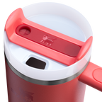 Insulated Travel The Quencher H2.0 Flowstate Tumbler D030T - Double-Wall Vacuum Insulated Travel Tumbler with Straw Detail