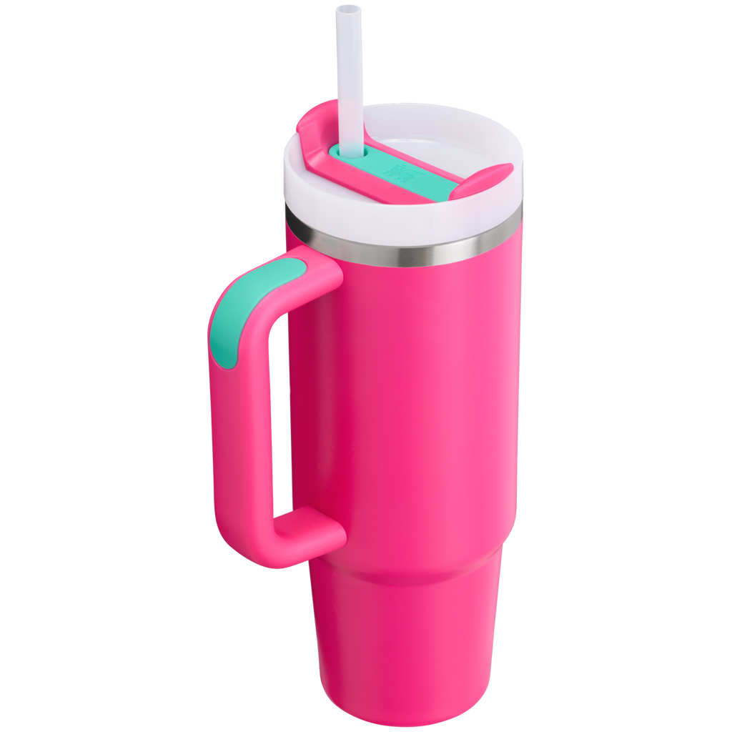 Car-Cup Friendly The Quencher H2.0 Flowstate Tumbler D051L - Premium Stainless Steel Straw Cup for All-Day Hydration Detail