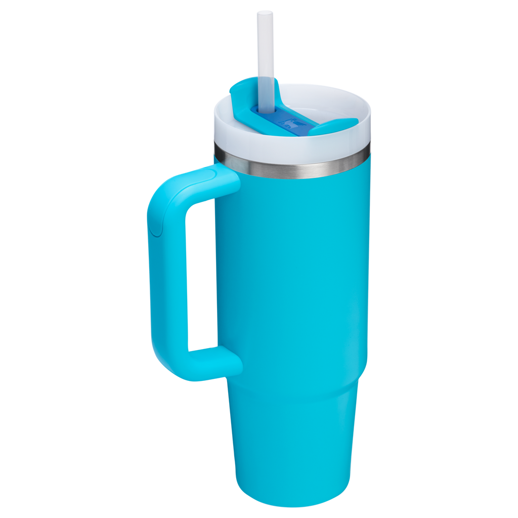 Insulated Travel The Quencher H2.0 Flowstate Tumbler D030T - Double-Wall Vacuum Insulated Travel Tumbler with Straw Detail