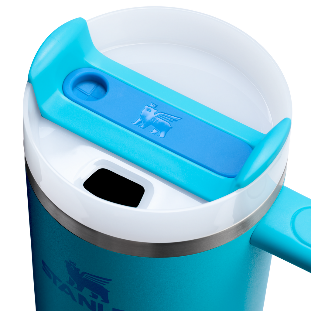 Insulated Travel The Quencher H2.0 Flowstate Tumbler D030T - Double-Wall Vacuum Insulated Travel Tumbler with Straw Detail