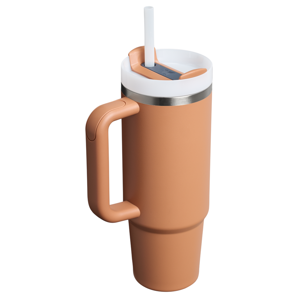 Car-Cup Friendly The Quencher H2.0 Flowstate Tumbler D051L - Premium Stainless Steel Straw Cup for All-Day Hydration Detail