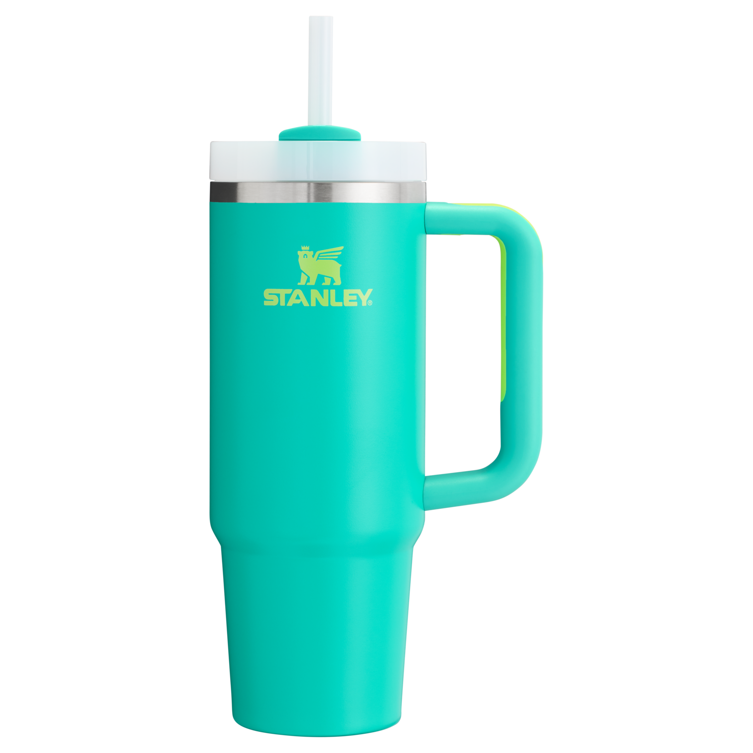 Splash-Resistant FlowState The Quencher H2.0 Flowstate Tumbler | Stanley Create D331C - Premium Stainless Steel Straw Cup for All-Day Hydration Detail