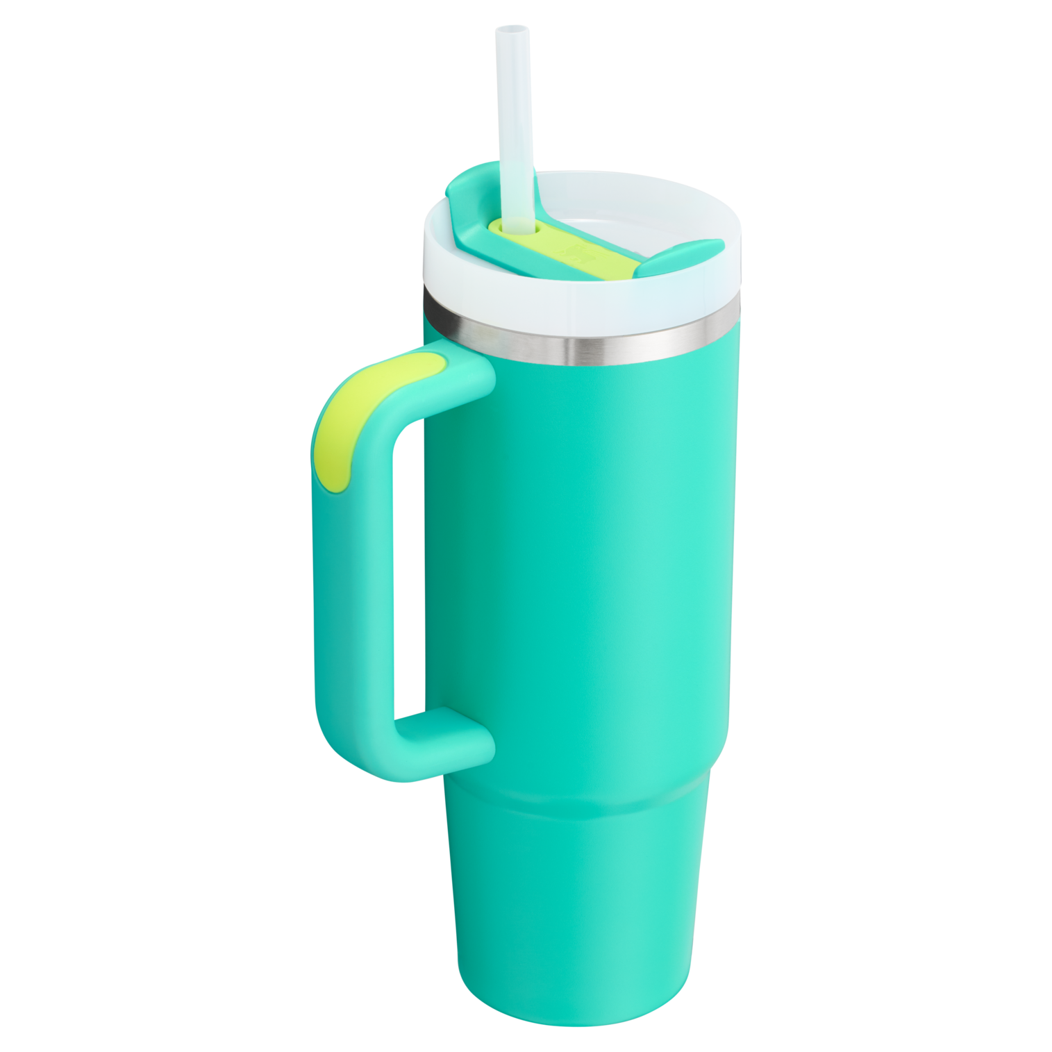 Splash-Resistant FlowState The Quencher H2.0 Flowstate Tumbler | Stanley Create D331C - Premium Stainless Steel Straw Cup for All-Day Hydration Detail