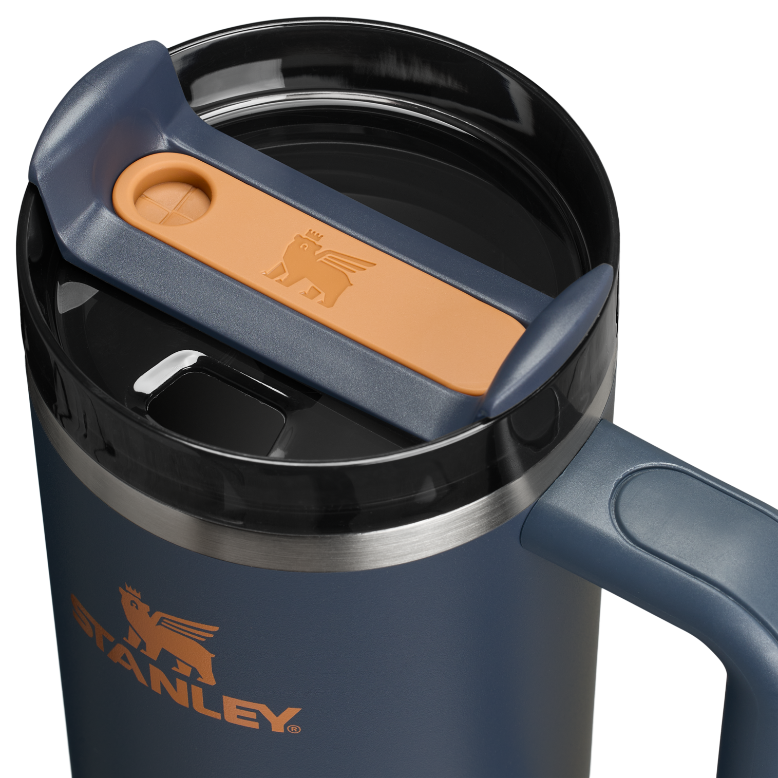 Car-Cup Friendly The Quencher H2.0 Flowstate Tumbler D051L - Premium Stainless Steel Straw Cup for All-Day Hydration Detail