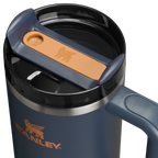 Splash-Resistant FlowState The Quencher H2.0 Flowstate Tumbler | Stanley Create D331C - Premium Stainless Steel Straw Cup for All-Day Hydration Detail