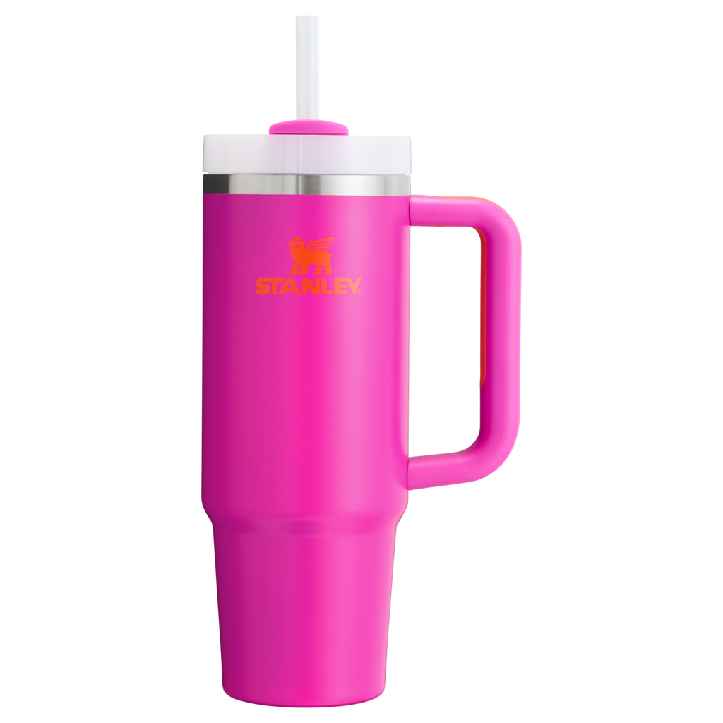 Splash-Resistant FlowState The Quencher H2.0 Flowstate Tumbler | Stanley Create D331C - Premium Stainless Steel Straw Cup for All-Day Hydration Detail