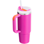 Splash-Resistant FlowState The Quencher H2.0 Flowstate Tumbler | Stanley Create D331C - Premium Stainless Steel Straw Cup for All-Day Hydration Detail