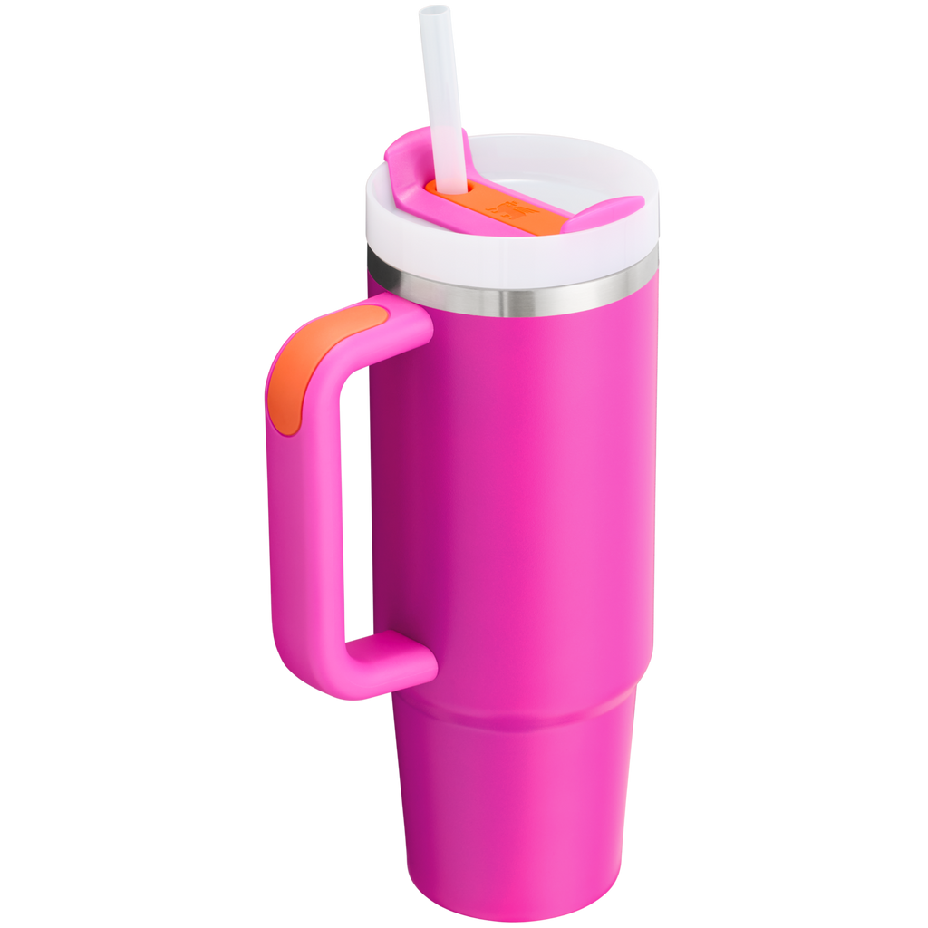 Car-Cup Friendly The Quencher H2.0 Flowstate Tumbler D051L - Premium Stainless Steel Straw Cup for All-Day Hydration Detail