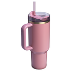 Car-Cup Friendly The Quencher H2.0 Flowstate Tumbler D050X - Double-Wall Vacuum Insulated Travel Tumbler with Straw Detail