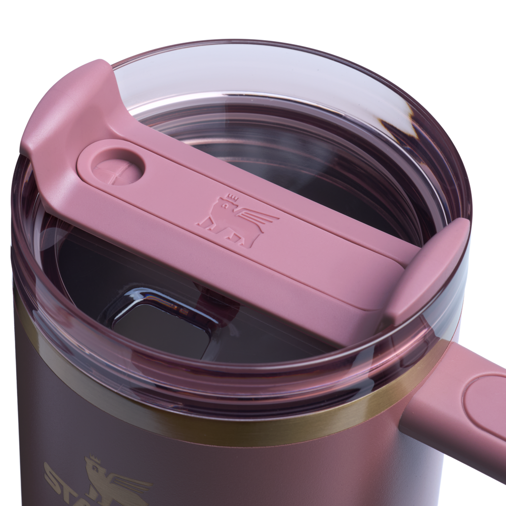Car-Cup Friendly The Quencher H2.0 Flowstate Tumbler D050X - Double-Wall Vacuum Insulated Travel Tumbler with Straw Detail