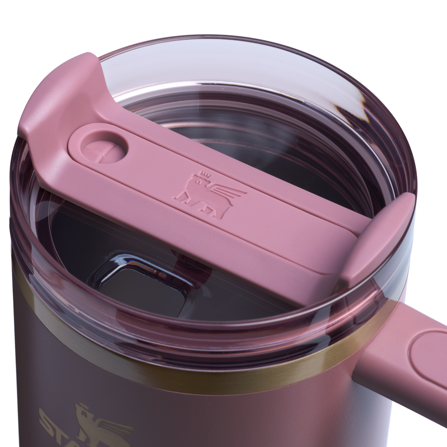 Large Capacity The Quencher H2.0 Flowstate Tumbler  | Stanley Create D332L - FlowState 3-Position Lid Insulated Travel Mug Detail