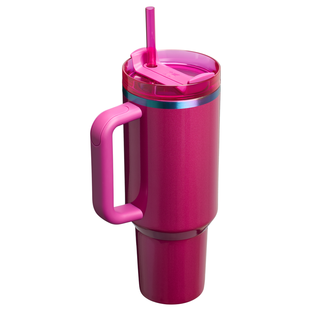 Car-Cup Friendly The Quencher H2.0 Flowstate Tumbler D050X - Double-Wall Vacuum Insulated Travel Tumbler with Straw Detail