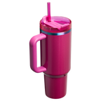 Car-Cup Friendly The Quencher H2.0 Flowstate Tumbler D050X - Double-Wall Vacuum Insulated Travel Tumbler with Straw Detail