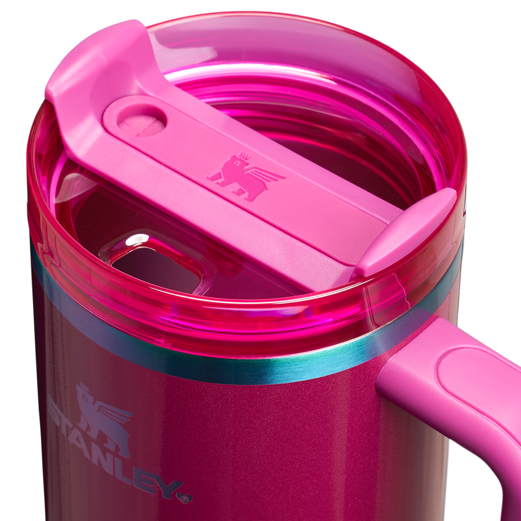 Car-Cup Friendly The Quencher H2.0 Flowstate Tumbler D050X - Double-Wall Vacuum Insulated Travel Tumbler with Straw Detail