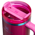 Car-Cup Friendly The Quencher H2.0 Flowstate Tumbler D050X - Double-Wall Vacuum Insulated Travel Tumbler with Straw Detail