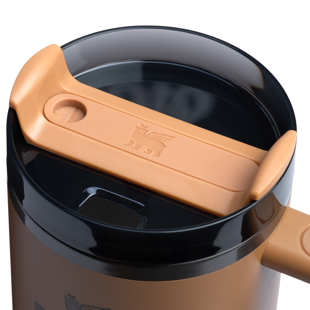 Car-Cup Friendly The Quencher H2.0 Flowstate Tumbler D051L - Premium Stainless Steel Straw Cup for All-Day Hydration Detail
