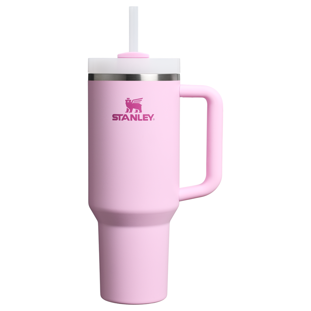 Large Capacity The Quencher H2.0 Flowstate Tumbler  | Stanley Create D332L - FlowState 3-Position Lid Insulated Travel Mug - Cherry Blossom
