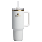 Car-Cup Friendly The Quencher H2.0 Flowstate Tumbler D050X - Double-Wall Vacuum Insulated Travel Tumbler with Straw - Cream Moon