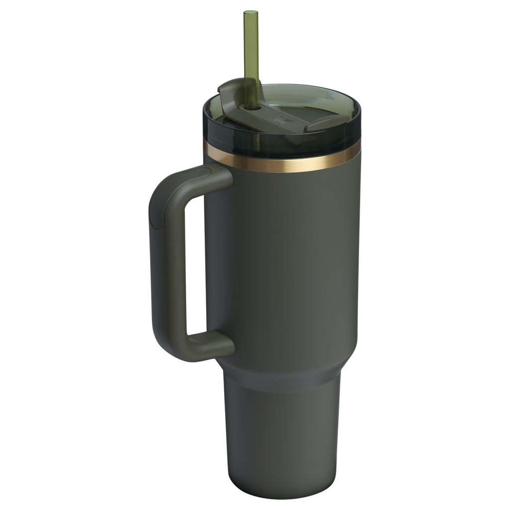 Large Capacity The Quencher H2.0 Flowstate Tumbler  | Stanley Create D332L - FlowState 3-Position Lid Insulated Travel Mug Detail