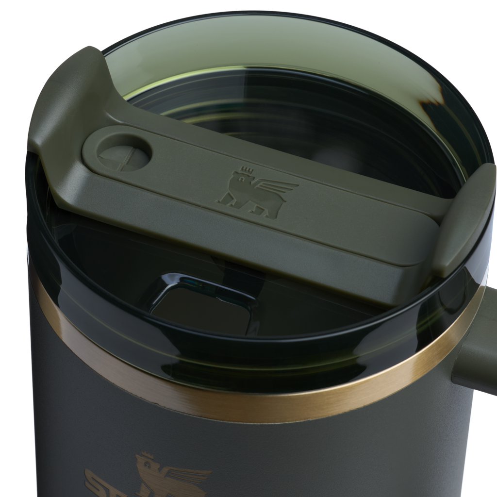 Large Capacity The Quencher H2.0 Flowstate Tumbler  | Stanley Create D332L - FlowState 3-Position Lid Insulated Travel Mug Detail