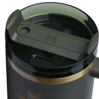 Large Capacity The Quencher H2.0 Flowstate Tumbler  | Stanley Create D332L - FlowState 3-Position Lid Insulated Travel Mug Detail