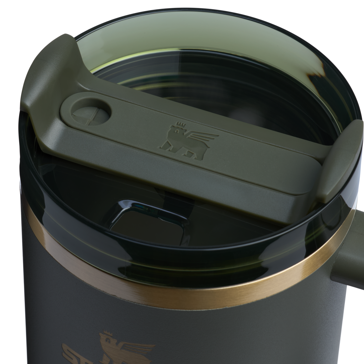 Large Capacity The Quencher H2.0 Flowstate Tumbler  | Stanley Create D332L - FlowState 3-Position Lid Insulated Travel Mug Detail