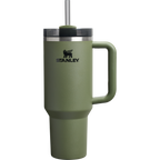 Car-Cup Friendly The Quencher H2.0 Flowstate Tumbler D050X - Double-Wall Vacuum Insulated Travel Tumbler with Straw - Dried Pine
