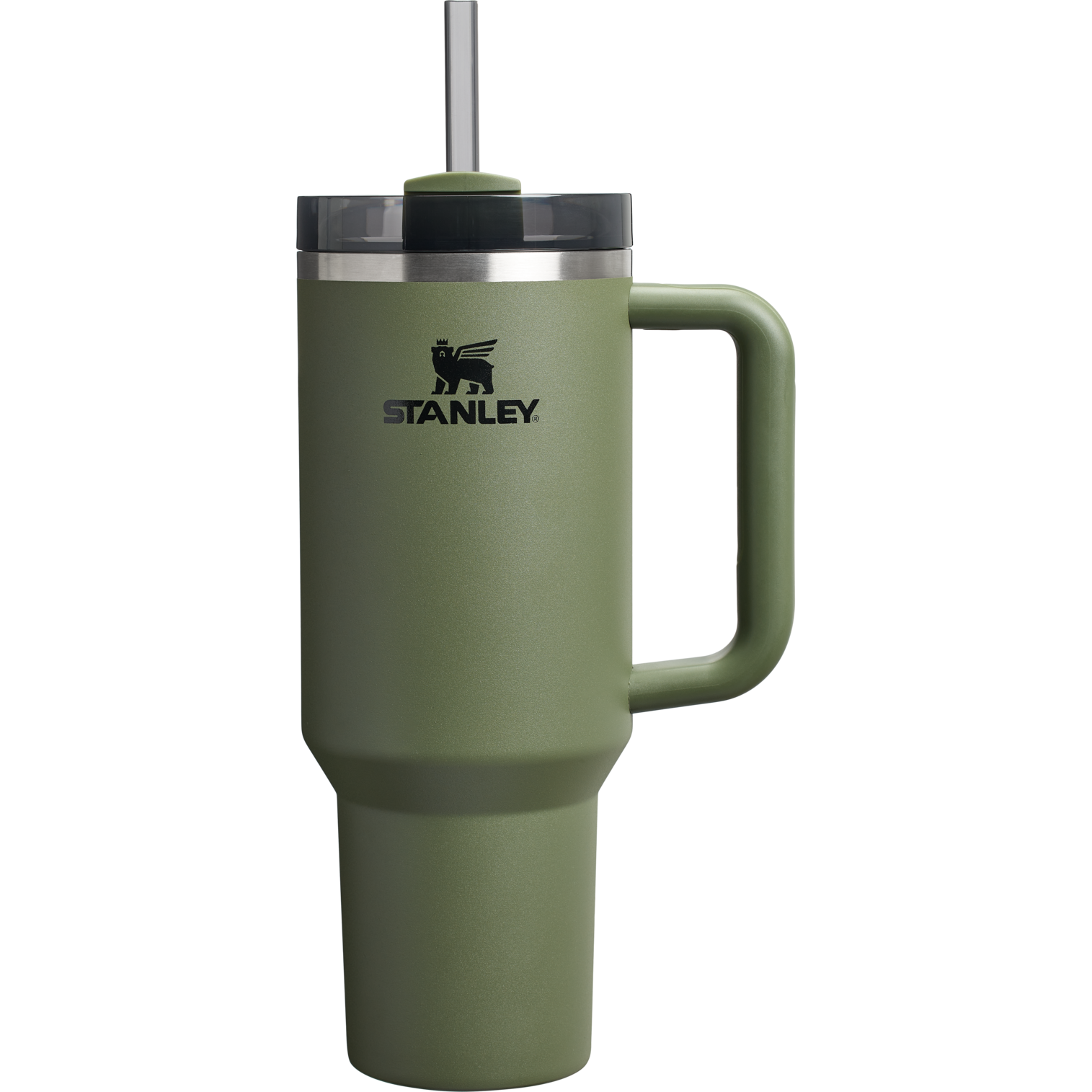 Car-Cup Friendly The Quencher H2.0 Flowstate Tumbler D050X - Double-Wall Vacuum Insulated Travel Tumbler with Straw - Dried Pine