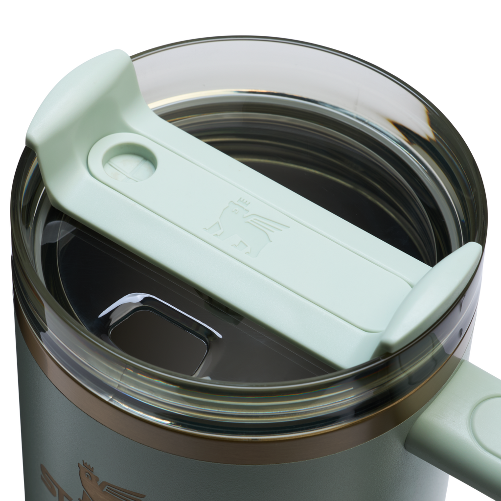 Large Capacity The Quencher H2.0 Flowstate Tumbler  | Stanley Create D332L - FlowState 3-Position Lid Insulated Travel Mug Detail